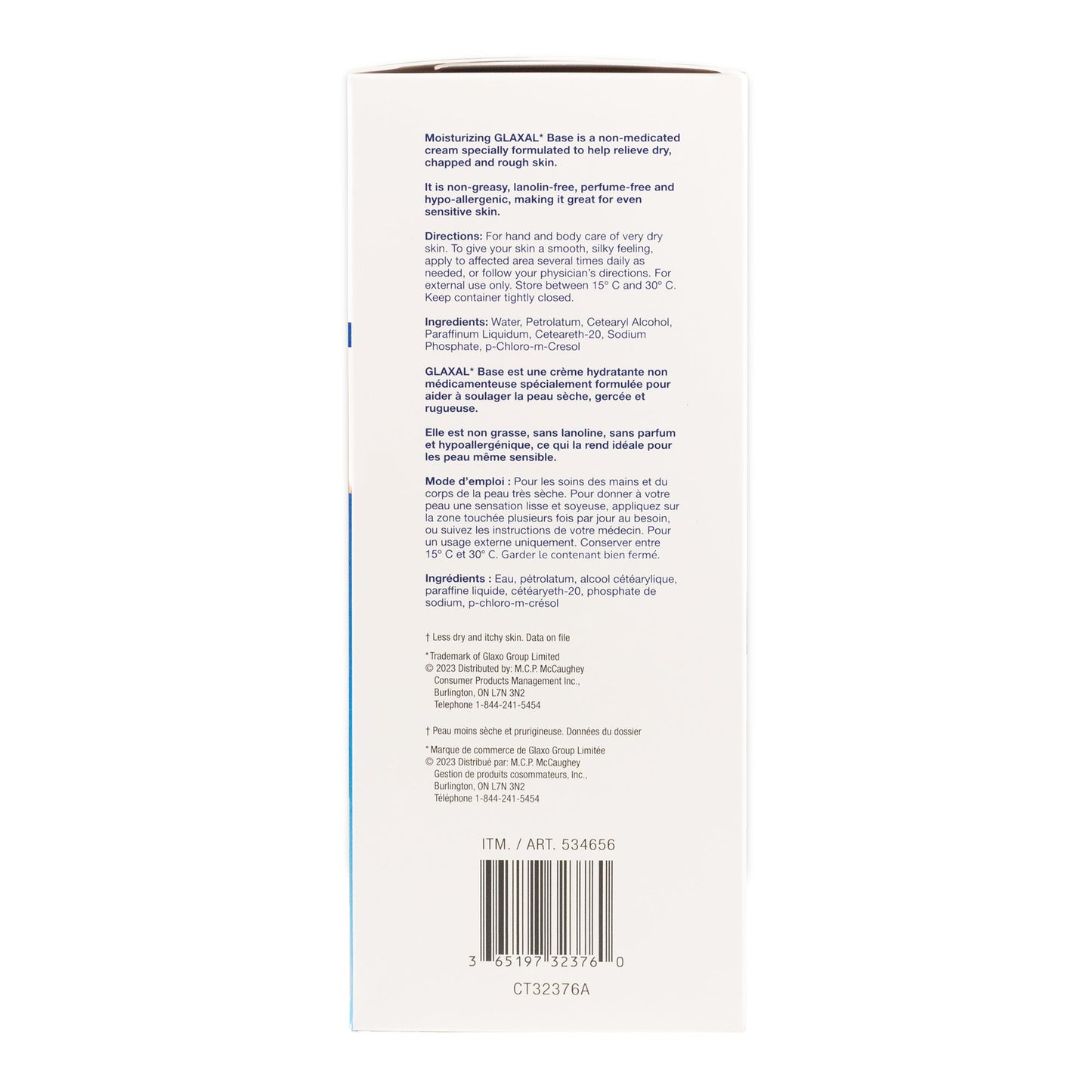 Glaxal Base Moisturizing Cream, 450 g + 50 g - image 3