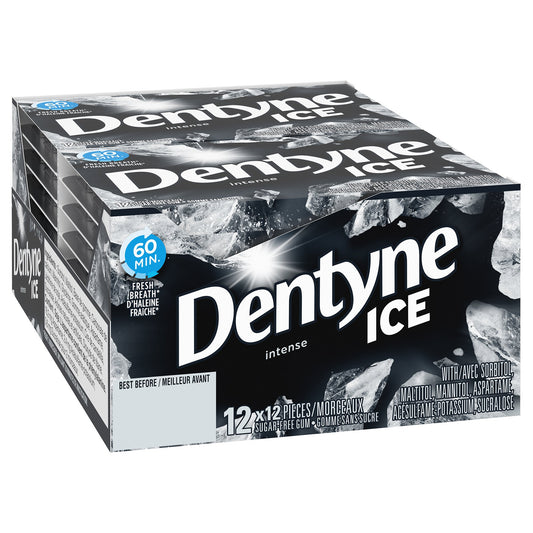 DENTYNE ICE INTENSE 12CT C18 L342 — product image