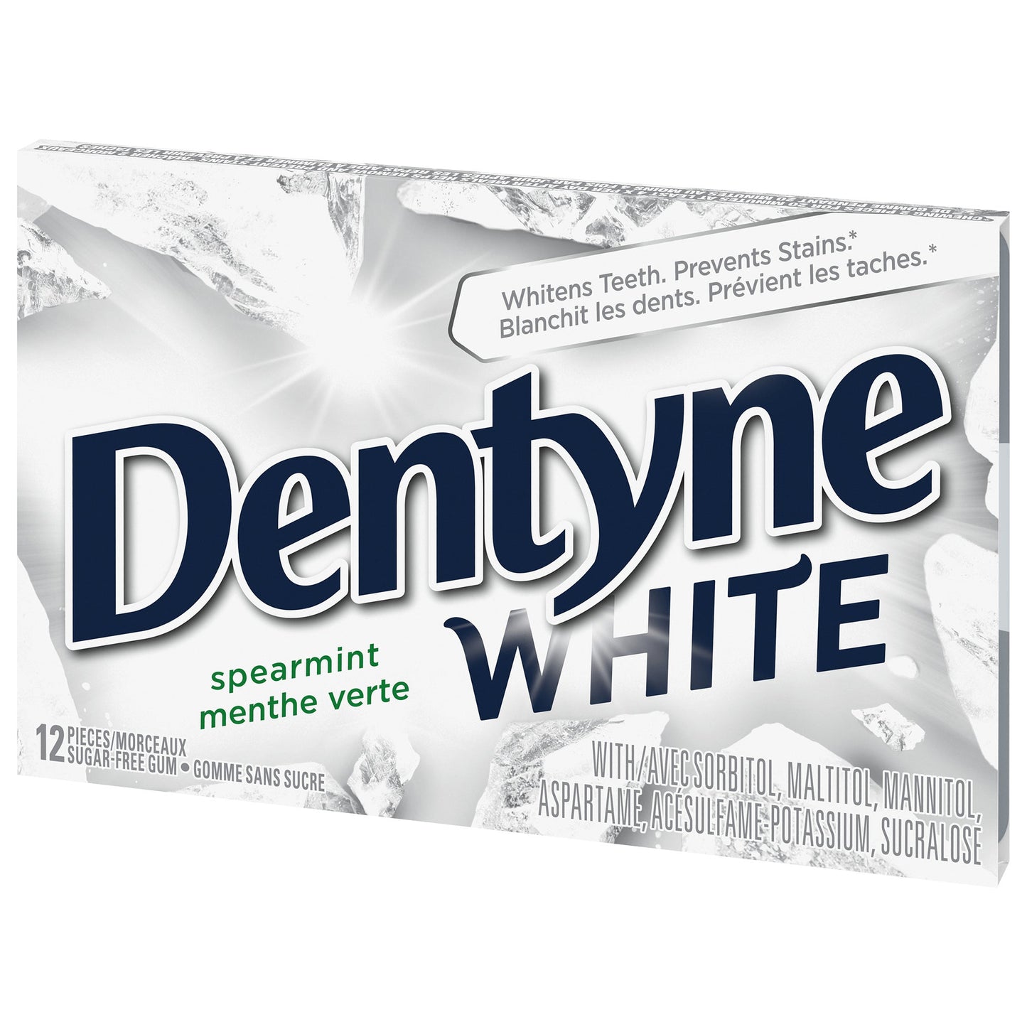 DENTYNE WHITE SPEARMINT 12CT C18 L342 — product image