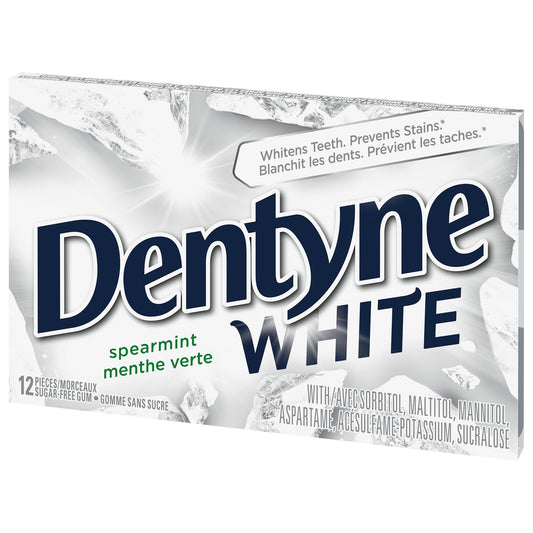 DENTYNE WHITE SPEARMINT 12CT C18 L342 — product image