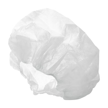 White polypropylene bouffant cap 21 in, case of 10x100pcs - image 1