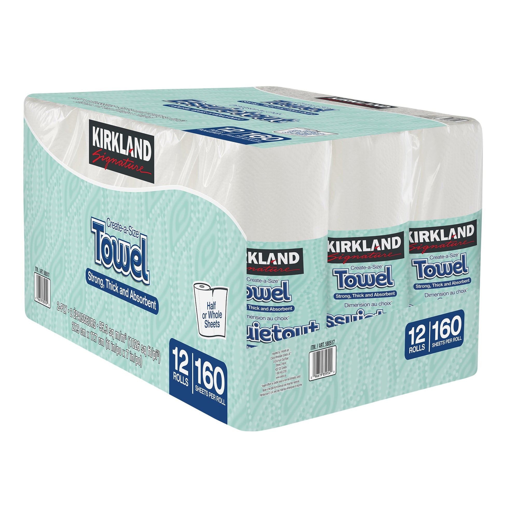 Kirkland Signature Paper Towels, Pack of 12 - image 3