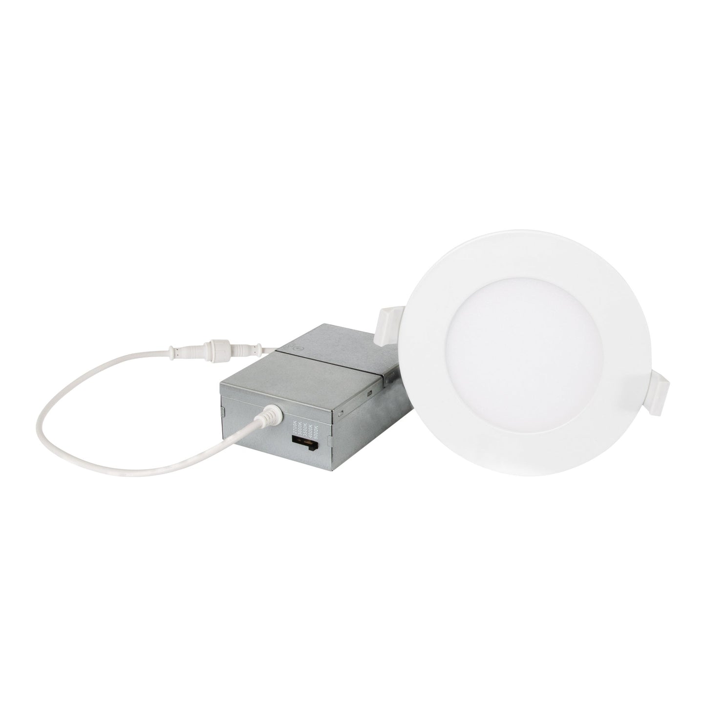 Luminus 4 in. 5CCT Recessed Panel Light Kit, 12-pack - image 4