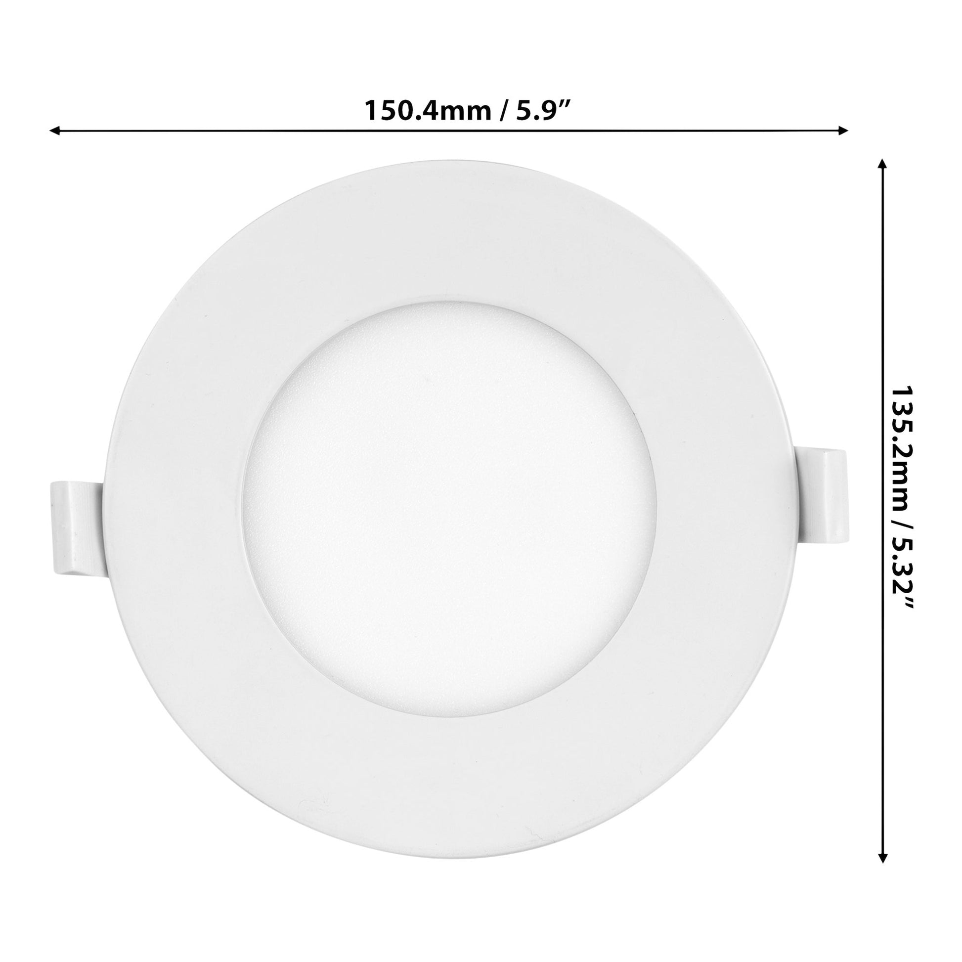 Luminus 4 in. 5CCT Recessed Panel Light Kit, 12-pack - image 3