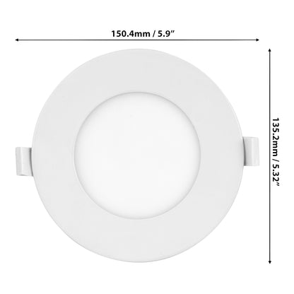 Luminus 4 in. 5CCT Recessed Panel Light Kit, 12-pack - image 3