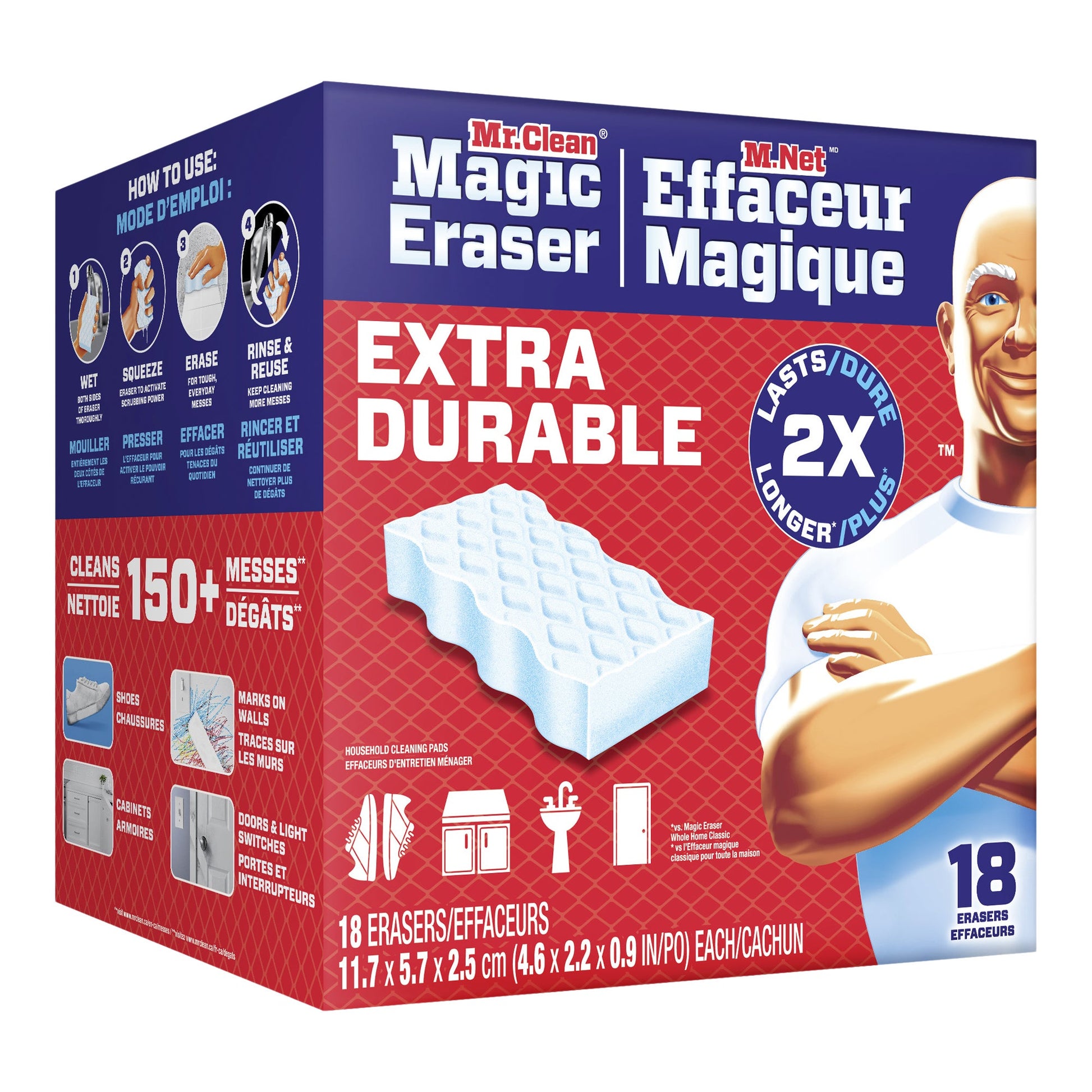 Mr. Clean Magic Eraser Extra Durable, 18-count - image 2