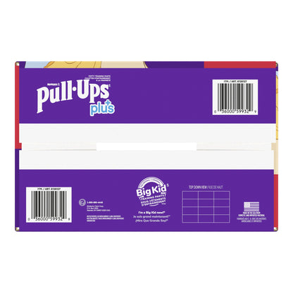 ​Huggies Pull-Ups Plus Training Pants 5T to 6T Girl, 84-pack - image 2