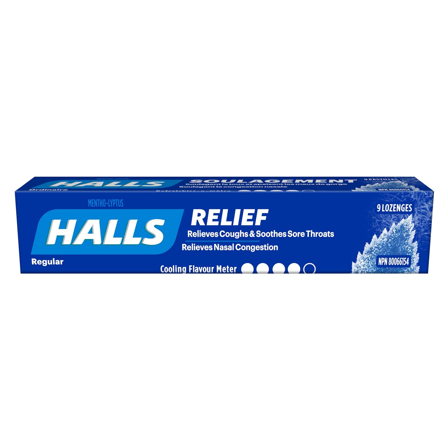 HALLS Mentho-Lyptus Regular Cough Drops, 20 packs of 9 - image 2