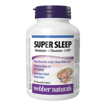 webber naturals Super Sleep 90 Soft-Melt Tablets - image 2