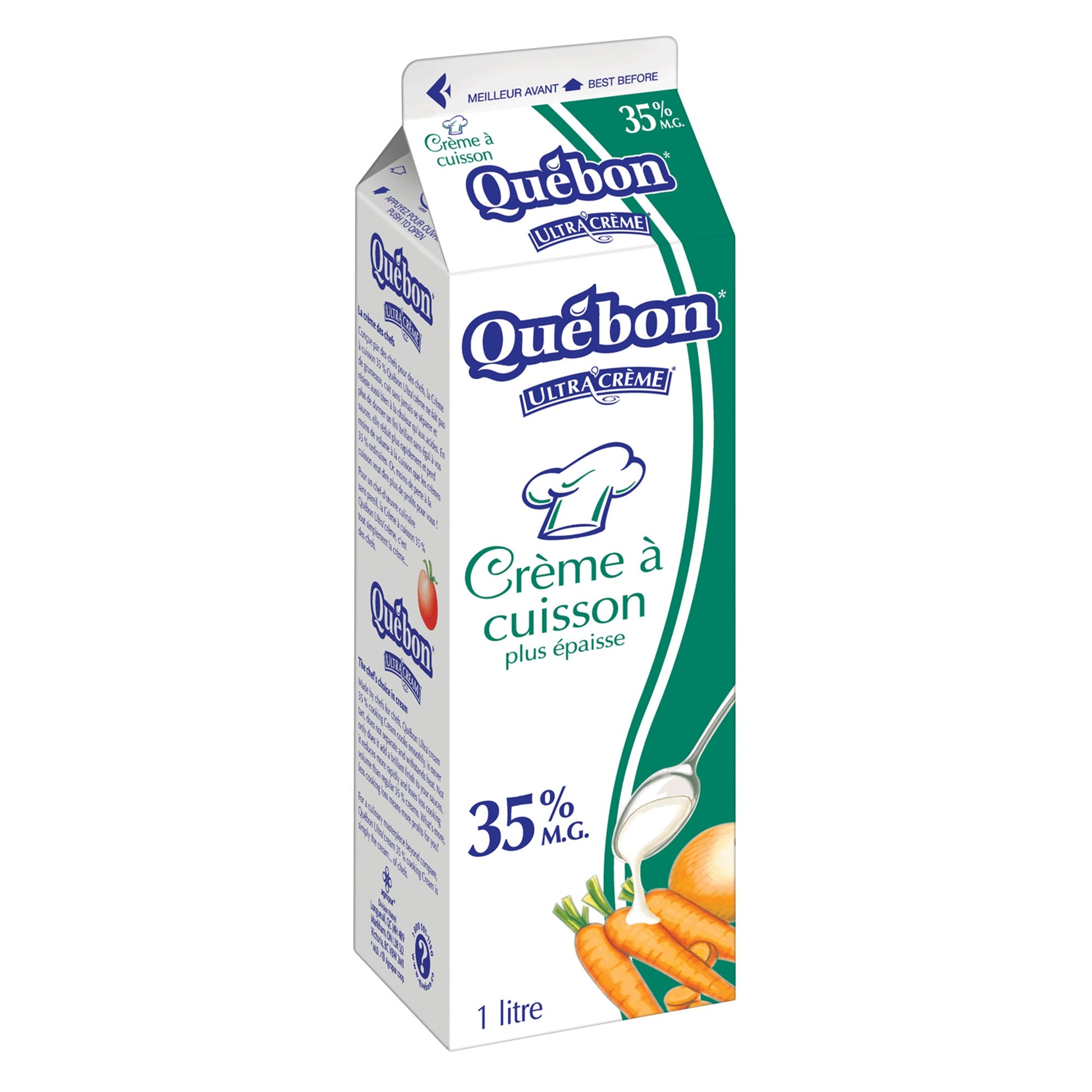 Québon 35% Thick Cooking Cream, 1 L - image 1