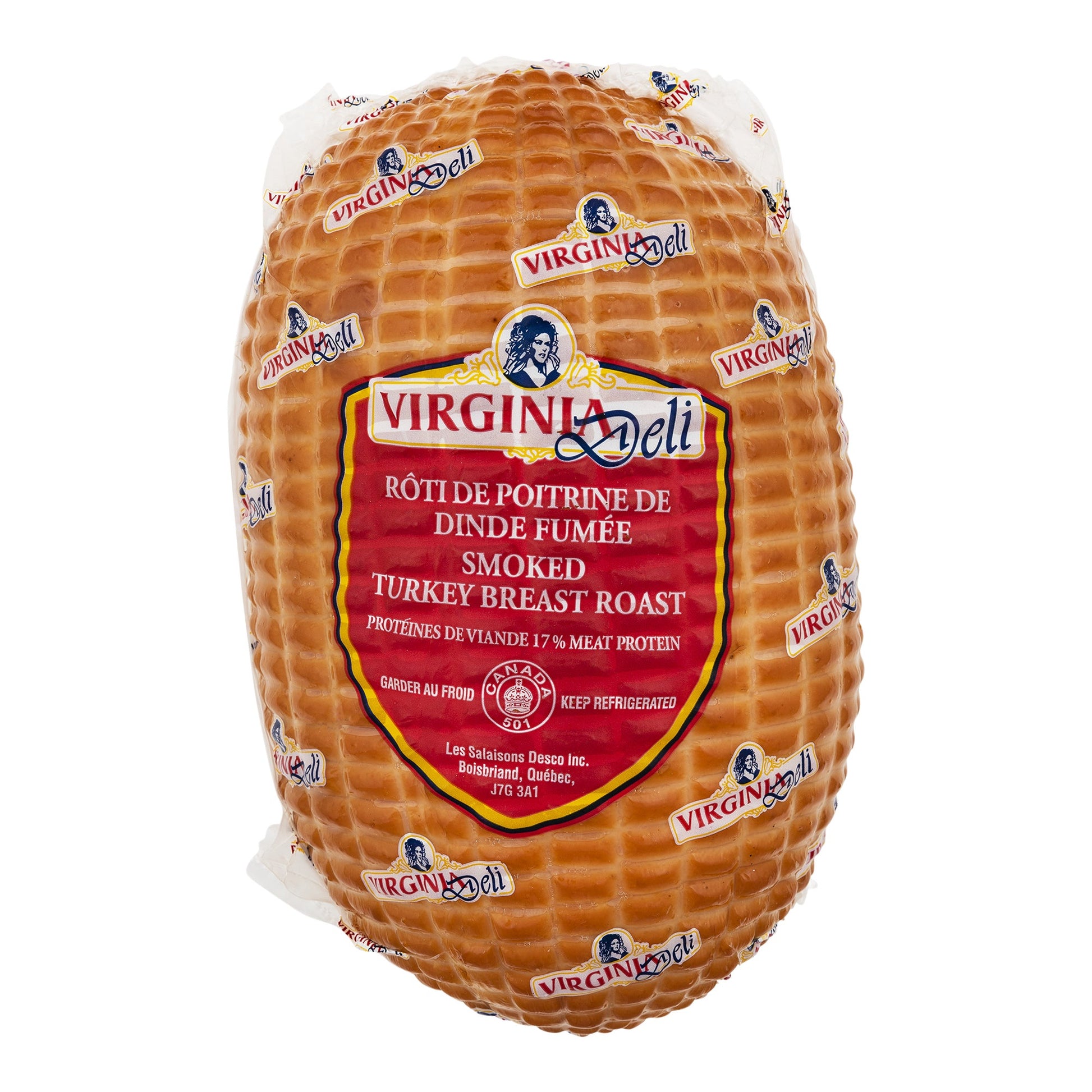 Virginia Deli Whole Smoked Turkey Breast Roast 3.5 kg average weight* - image 1