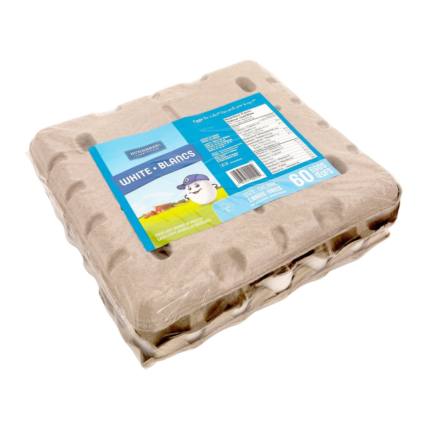 Burnbrae Farms Large Loose White Eggs, 5 Dozen - image 1