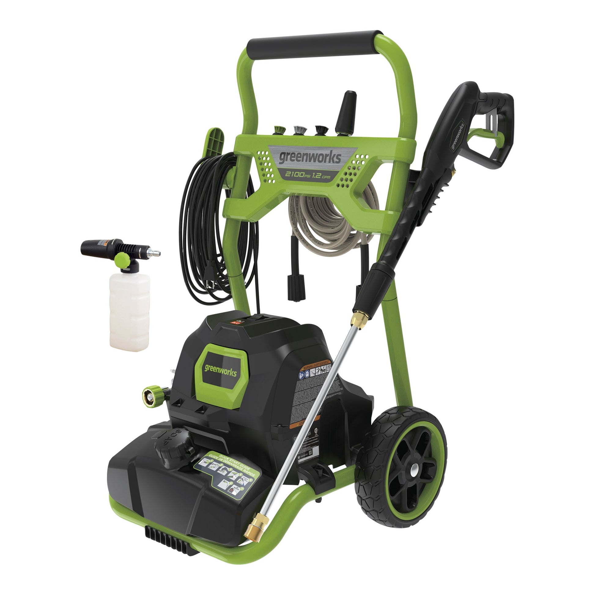 Greenworks 2100PSI Cold Water Electric Pressure Washer - image 1