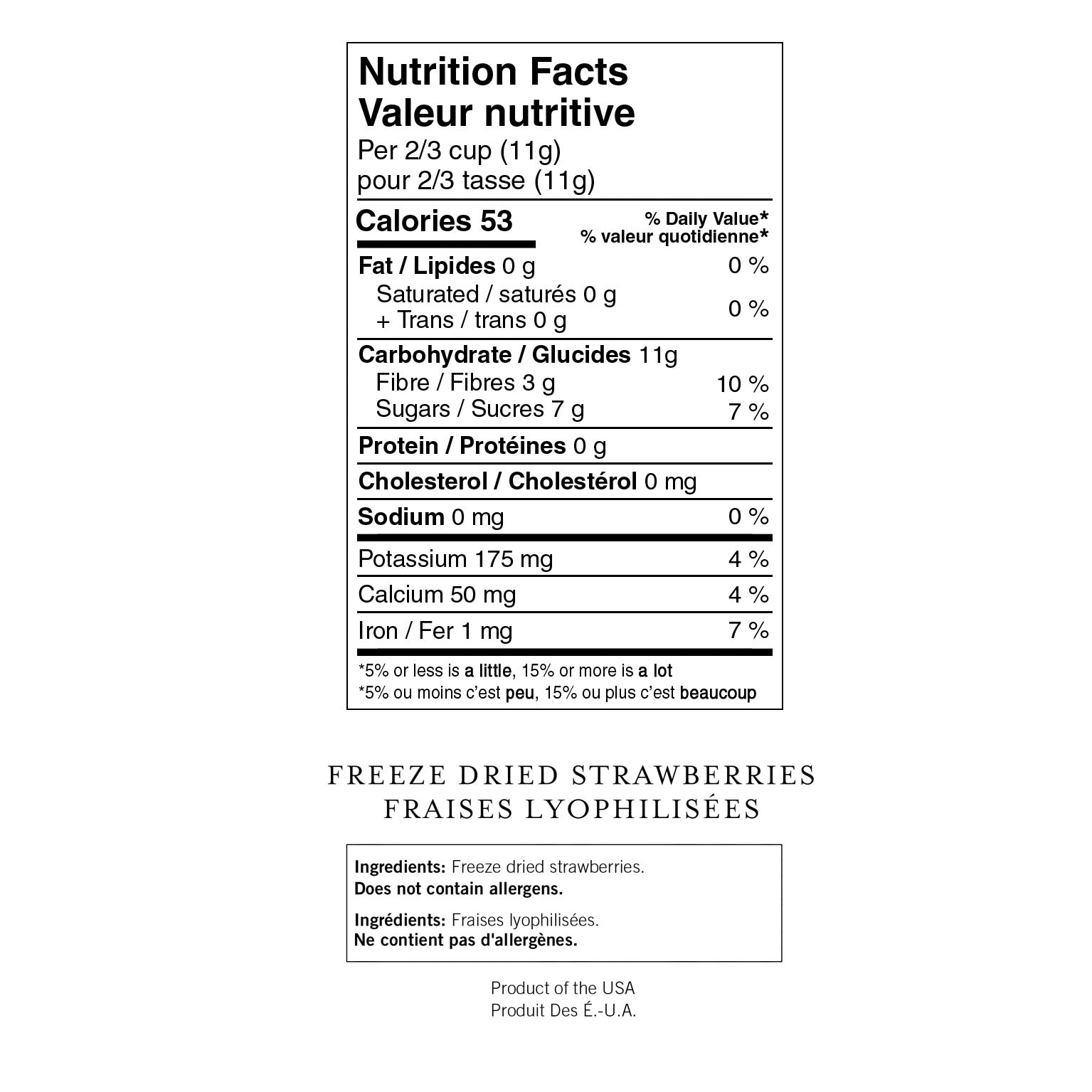 Nutristore Freeze Dried Strawberries 2-pack - image 3
