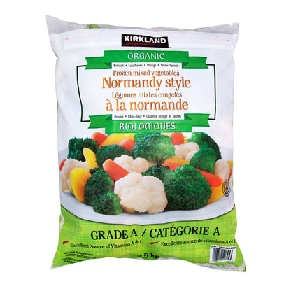 Kirkland Signature Frozen Organic Normandy-style Mixed Vegetables, 2.5 kg - image 2