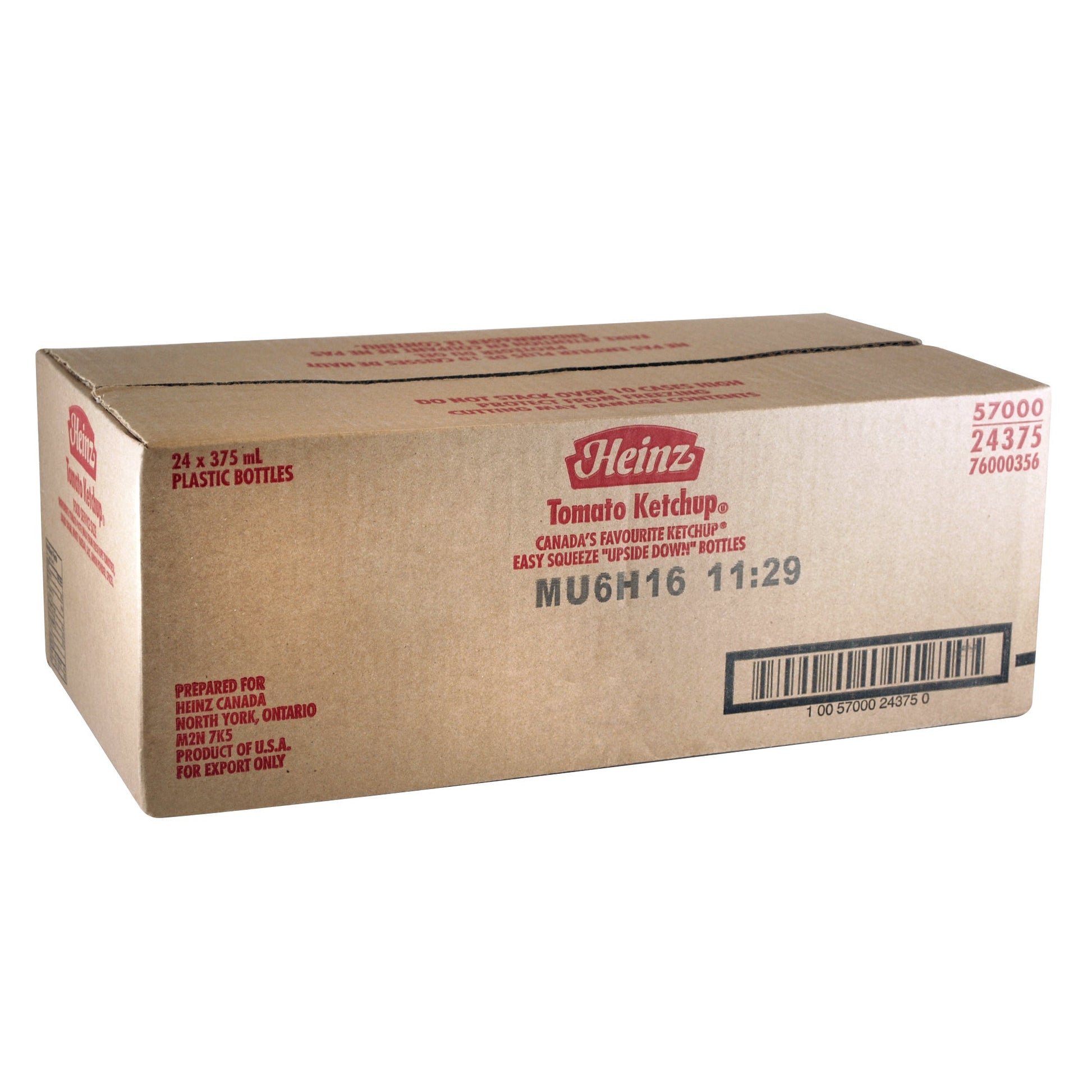 Heinz Ketchup Upside Down Bottle, 24 × 375 mL - image 2