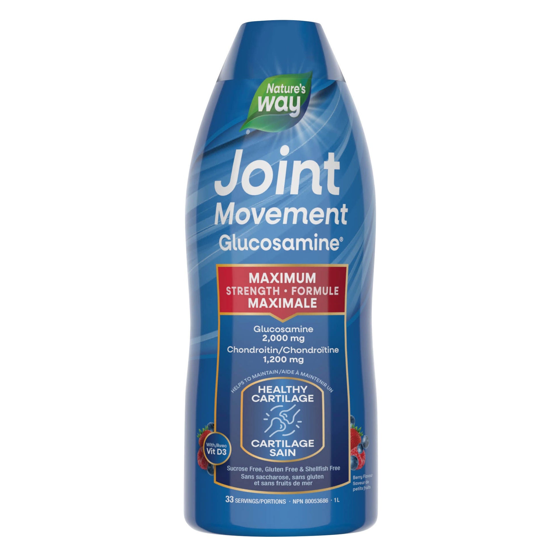 Nature's Way Joint Movement Glucosamine, 1 L - image 3