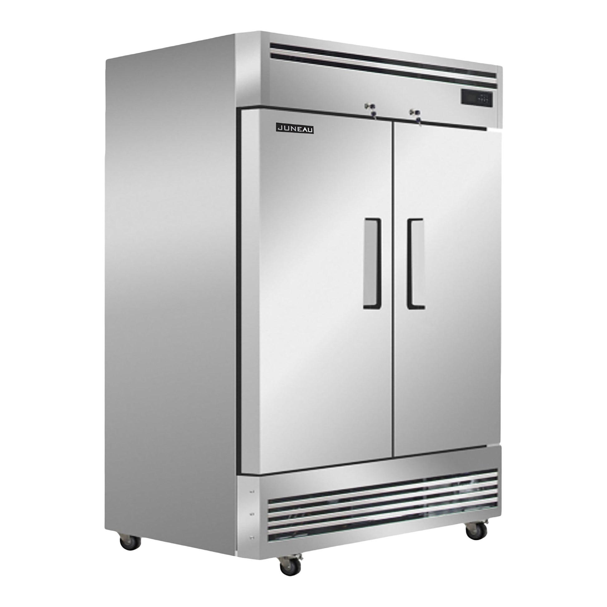 Juneau 54 in. (39 ft³) Stainless Steel Reach-in 2 Door Freezer - image 1