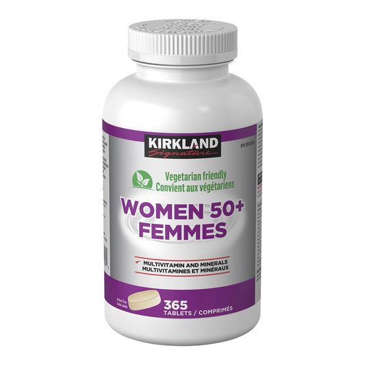 Kirkland Signature Women 50+ Multivitamin, 365 Tablets - image 1