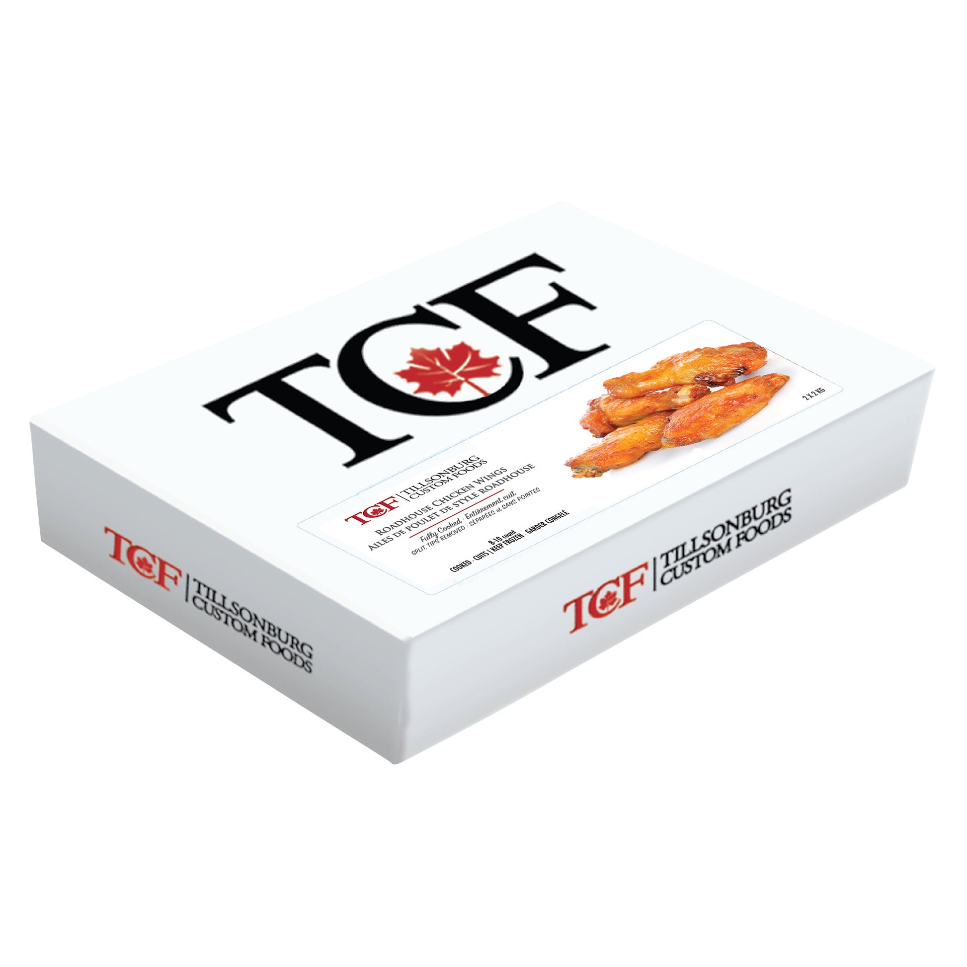 TCF Frozen Roadhouse Style Split Chicken Wings, 4 kg - image 1