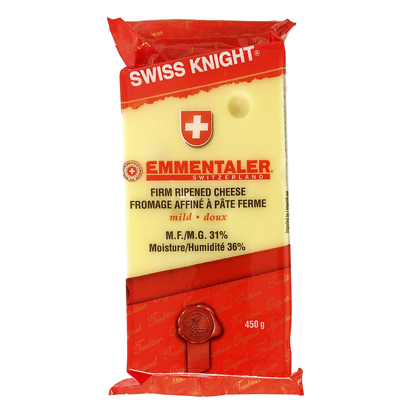 Swiss Knight Emmentaler Mild Cheese, 450 g - image 1
