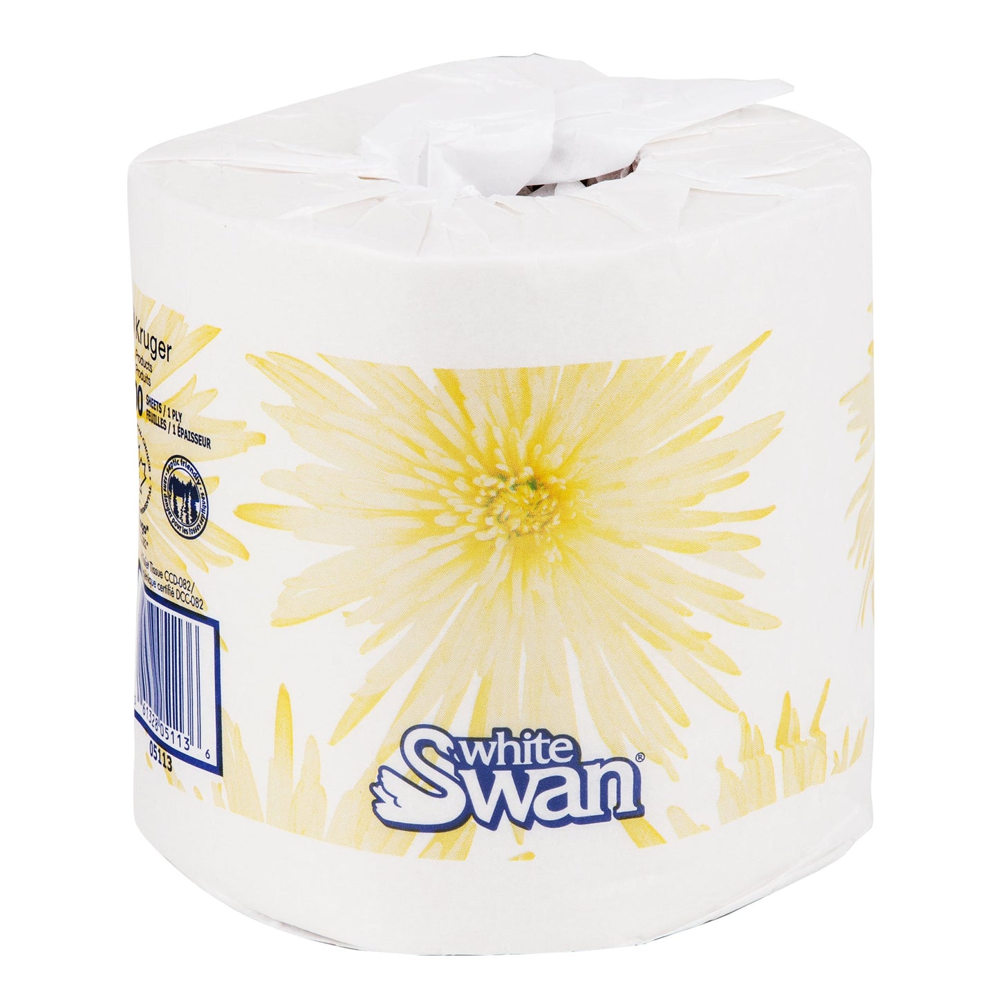 White Swan 1-ply Individually Wrapped Bathroom Tissue Rolls, Pack of 24 - image 3
