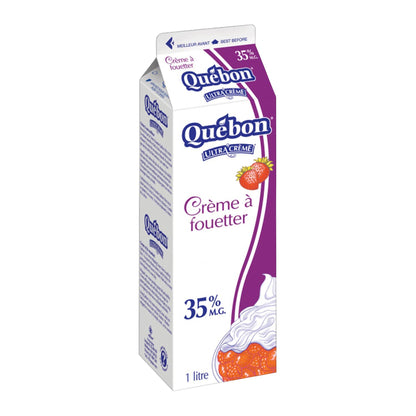 Québon 35% Whipping Cream, 1 L - image 1