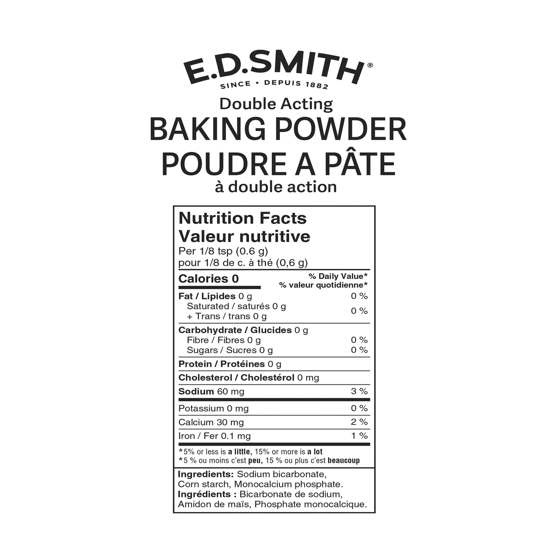 E.D. Smith Baking Powder, 2 × 450 g - image 2