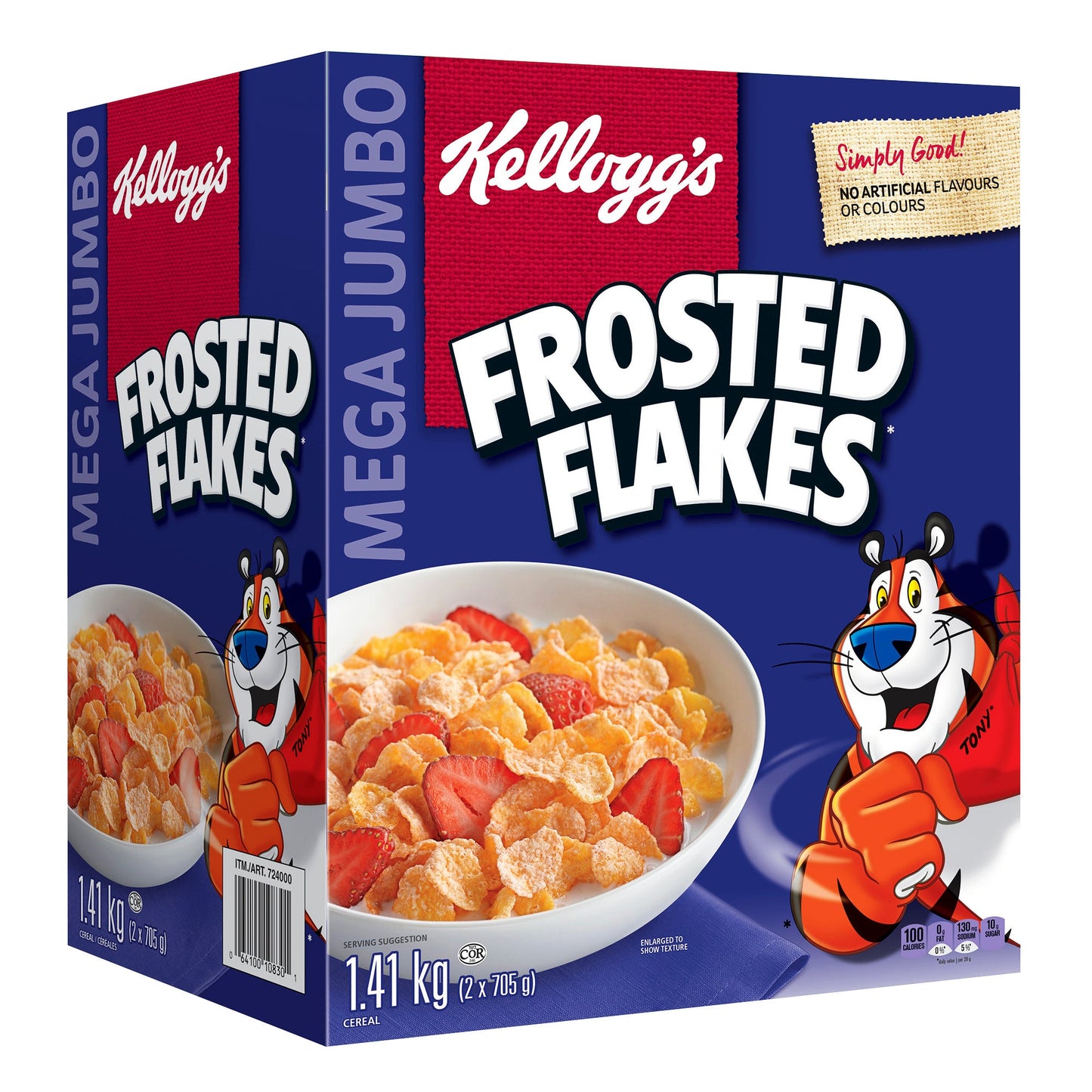 Kellogg's Frosted Flakes Cereal, 1.41 kg - image 2