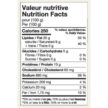 Gaspésien Mock Chicken Meat Loaf, 3.5 kg average weight* - image 2