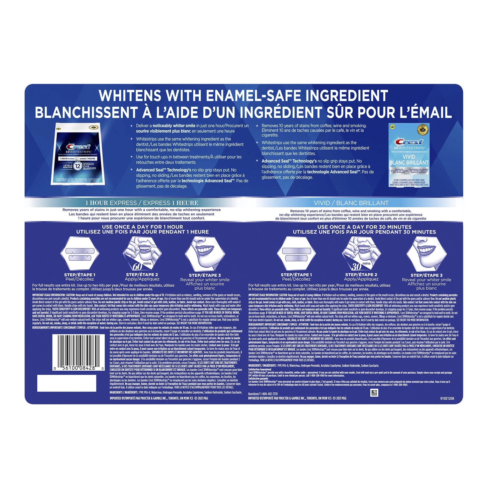 Crest 3D White Whitestrips Teeth Whitening Kit - image 3