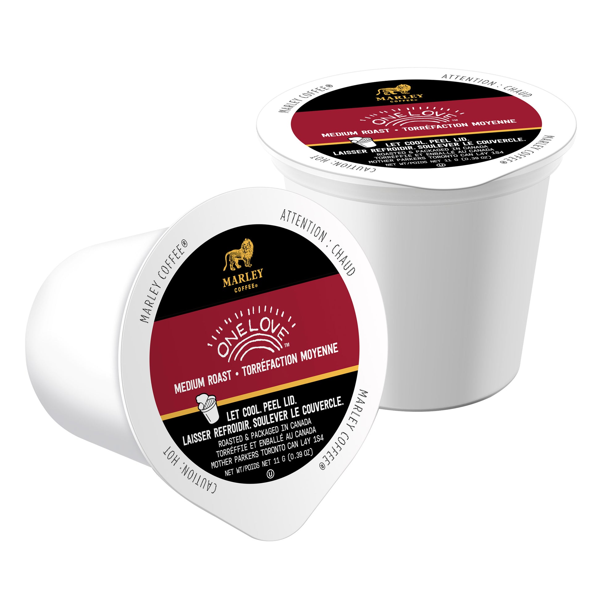 Marley Coffee One Love Medium Roast Fairtrade Coffee K-Cup Pods, 96-count - image 2