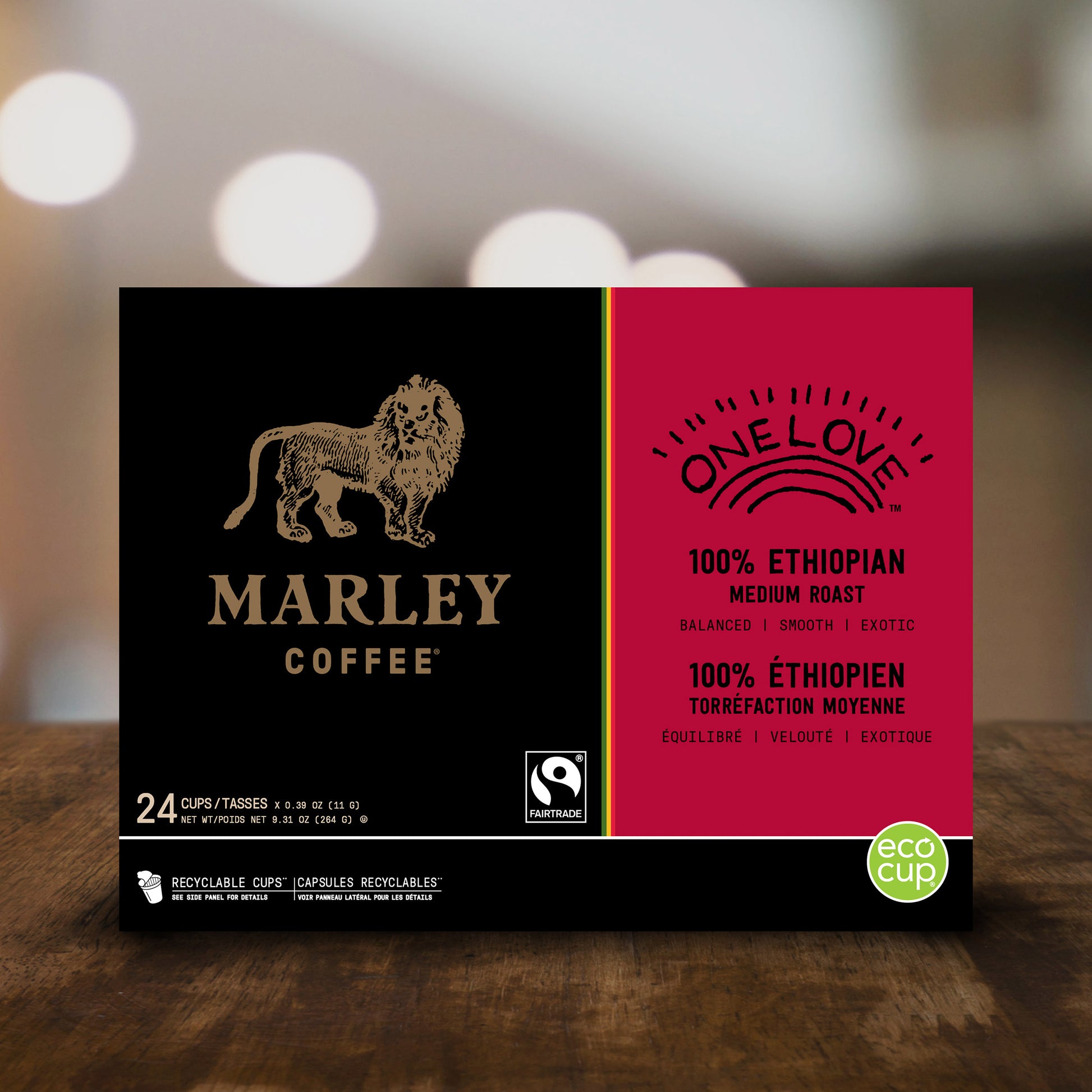 Marley Coffee One Love Medium Roast Fairtrade Coffee K-Cup Pods, 96-count - image 4