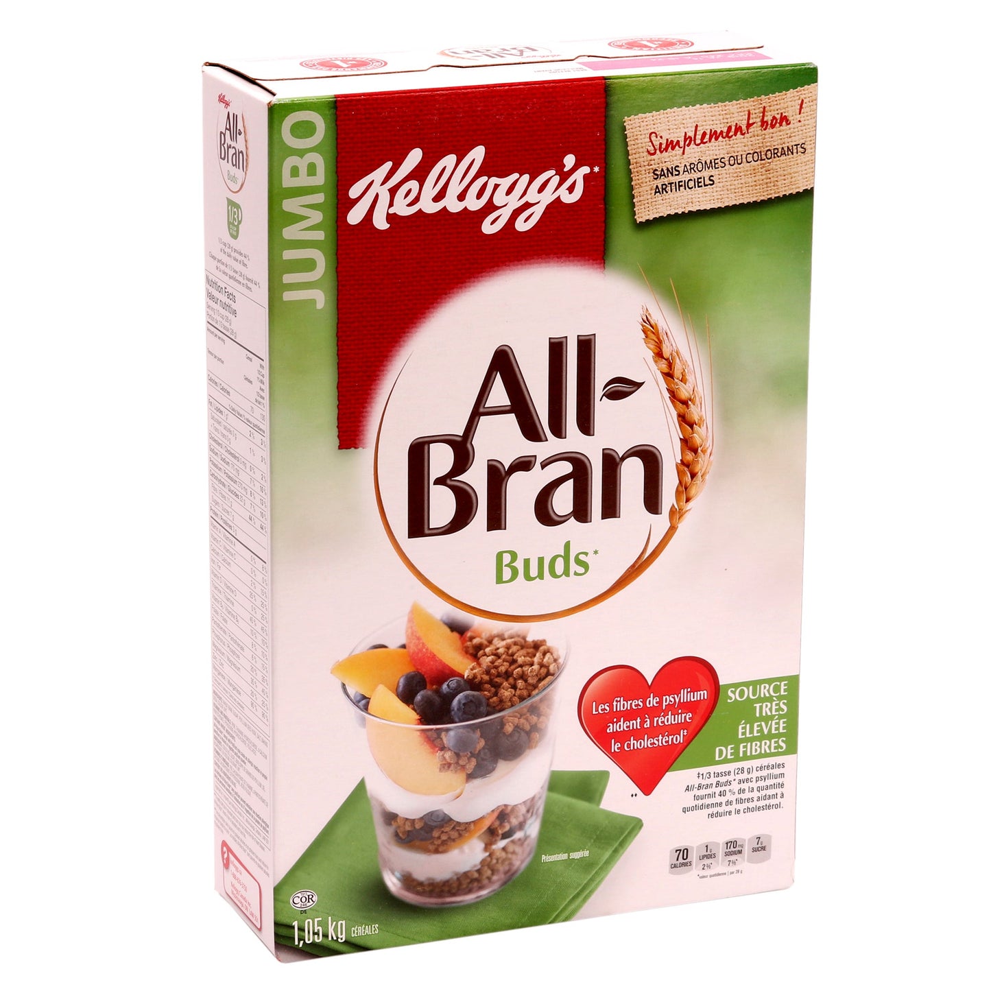Kellogg's All-Bran Buds Jumbo, 1.05 kg - image 1