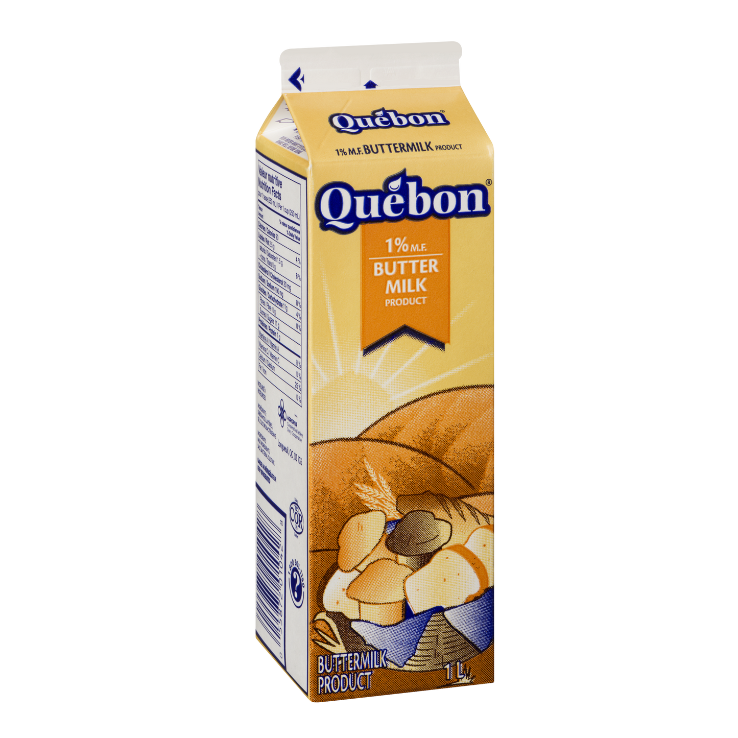 Québon 1% Buttermilk, 1 L - image 2