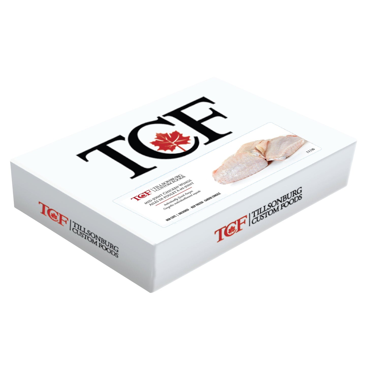 TCF Frozen Mid-Joint Chicken Wings, 4 kg - image 1