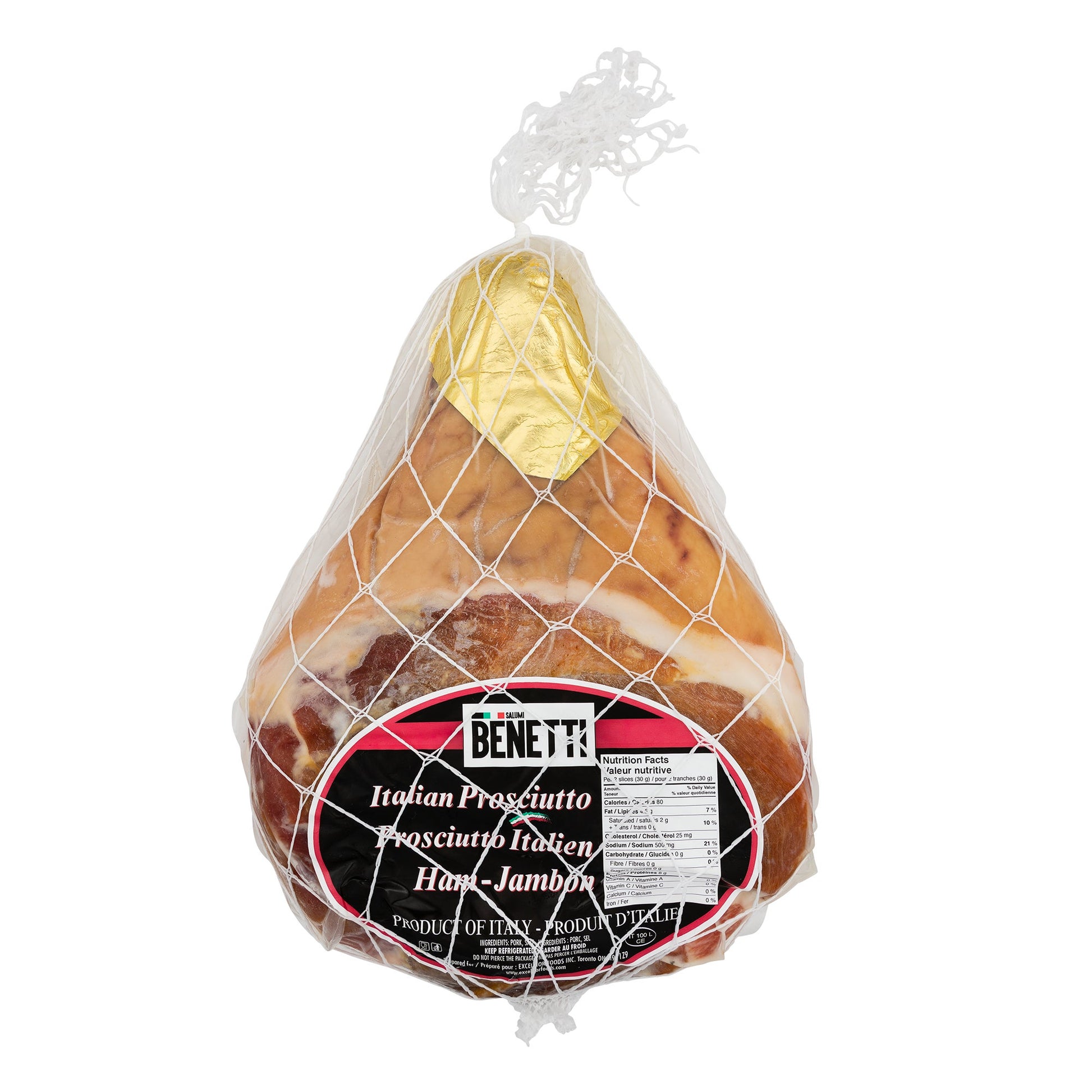 Benetti Italian Prosciutto, 6 kg average weight* - image 1