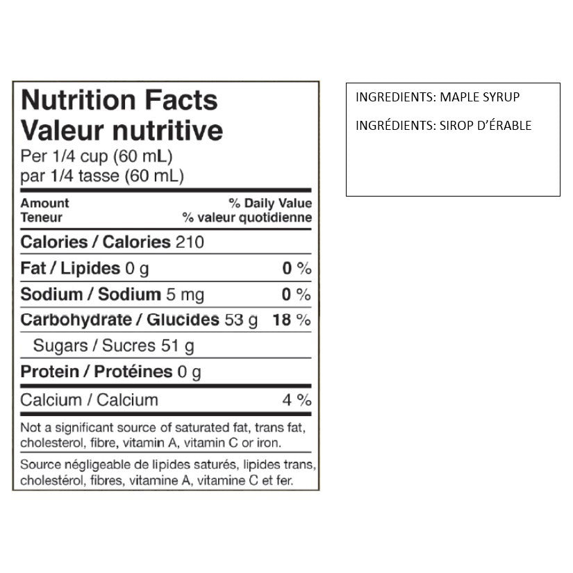 BERNARD Canada Grade A Dark, Robust Taste Maple Syrup, 25 kg - image 2