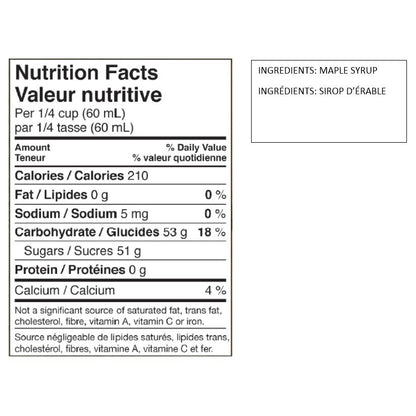 BERNARD Canada Grade A Dark, Robust Taste Maple Syrup, 25 kg - image 2