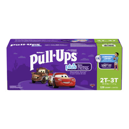 ​Huggies Pull-Ups Plus Training Pants 2T to 3T Boy, 128-pack - image 7