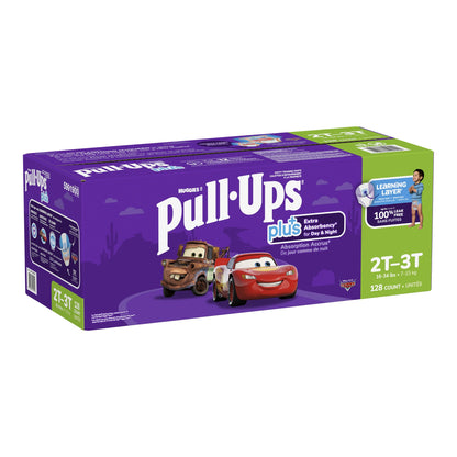 ​Huggies Pull-Ups Plus Training Pants 2T to 3T Boy, 128-pack - image 8