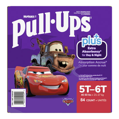 ​Huggies Pull-Ups Plus Training Pants 5T to 6T Boy, 84-pack - image 3
