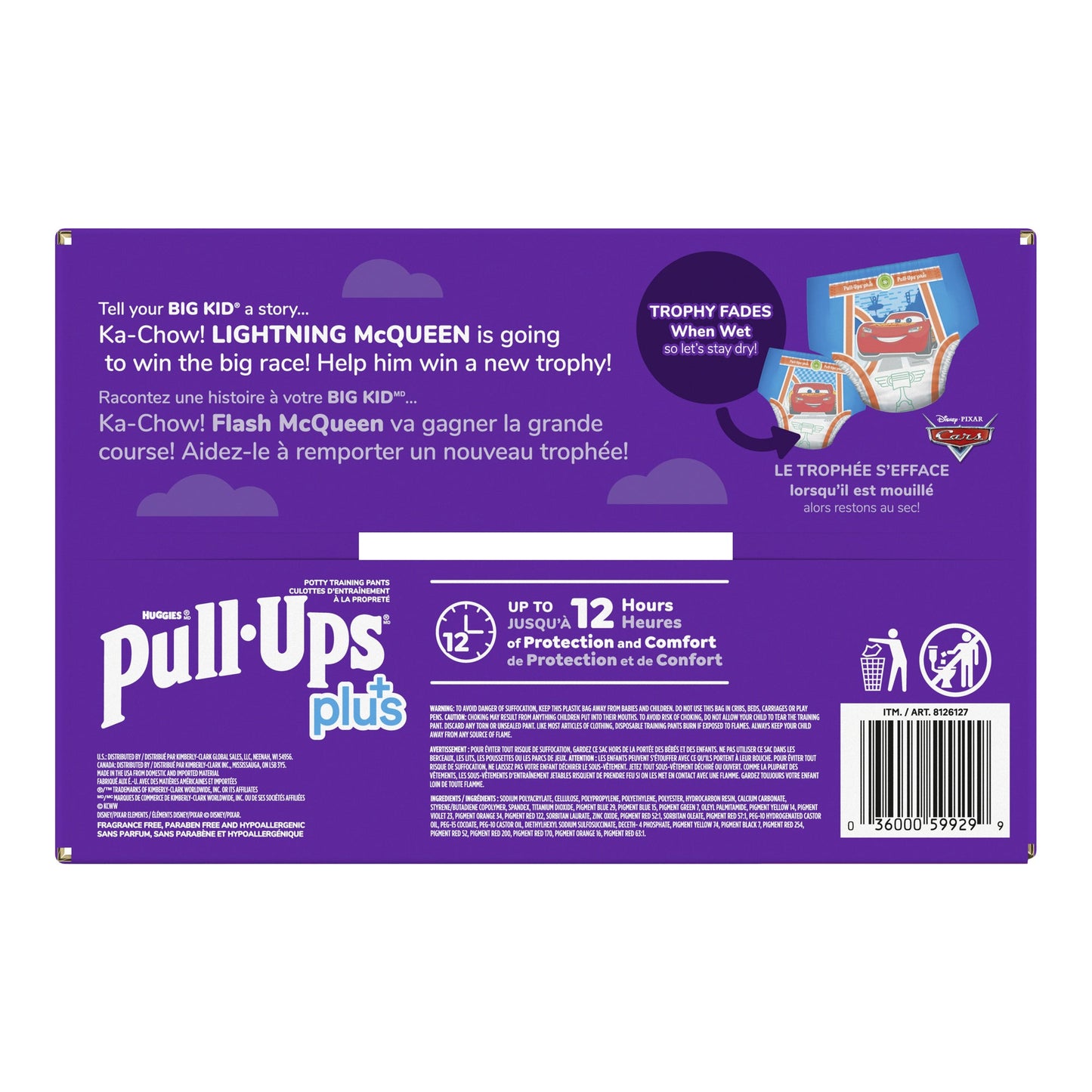 ​Huggies Pull-Ups Plus Training Pants 5T to 6T Boy, 84-pack - image 4
