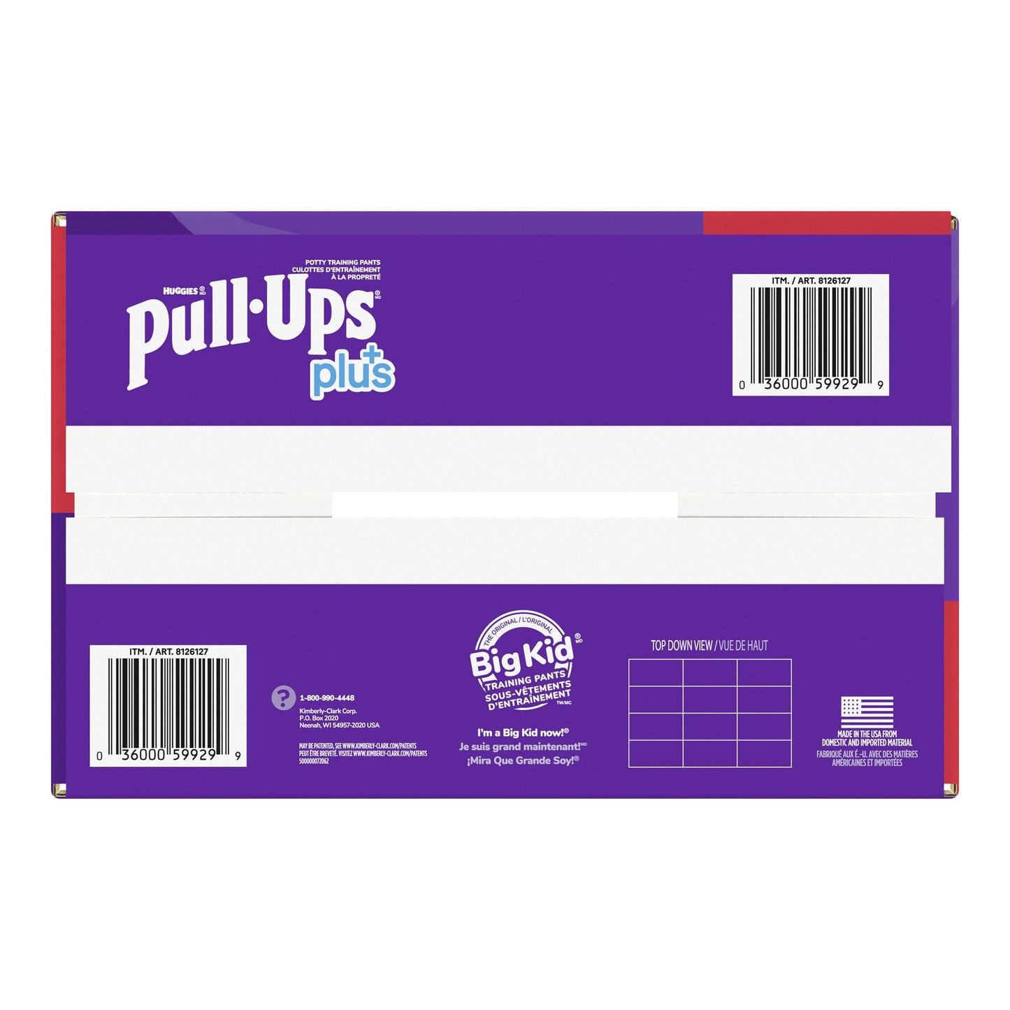 ​Huggies Pull-Ups Plus Training Pants 5T to 6T Boy, 84-pack - image 2
