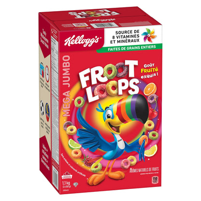Kellogg's Froot Loops Cereal, 1.1 kg - image 1