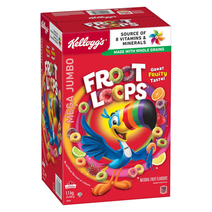 Kellogg's Froot Loops Cereal, 1.1 kg - image 3