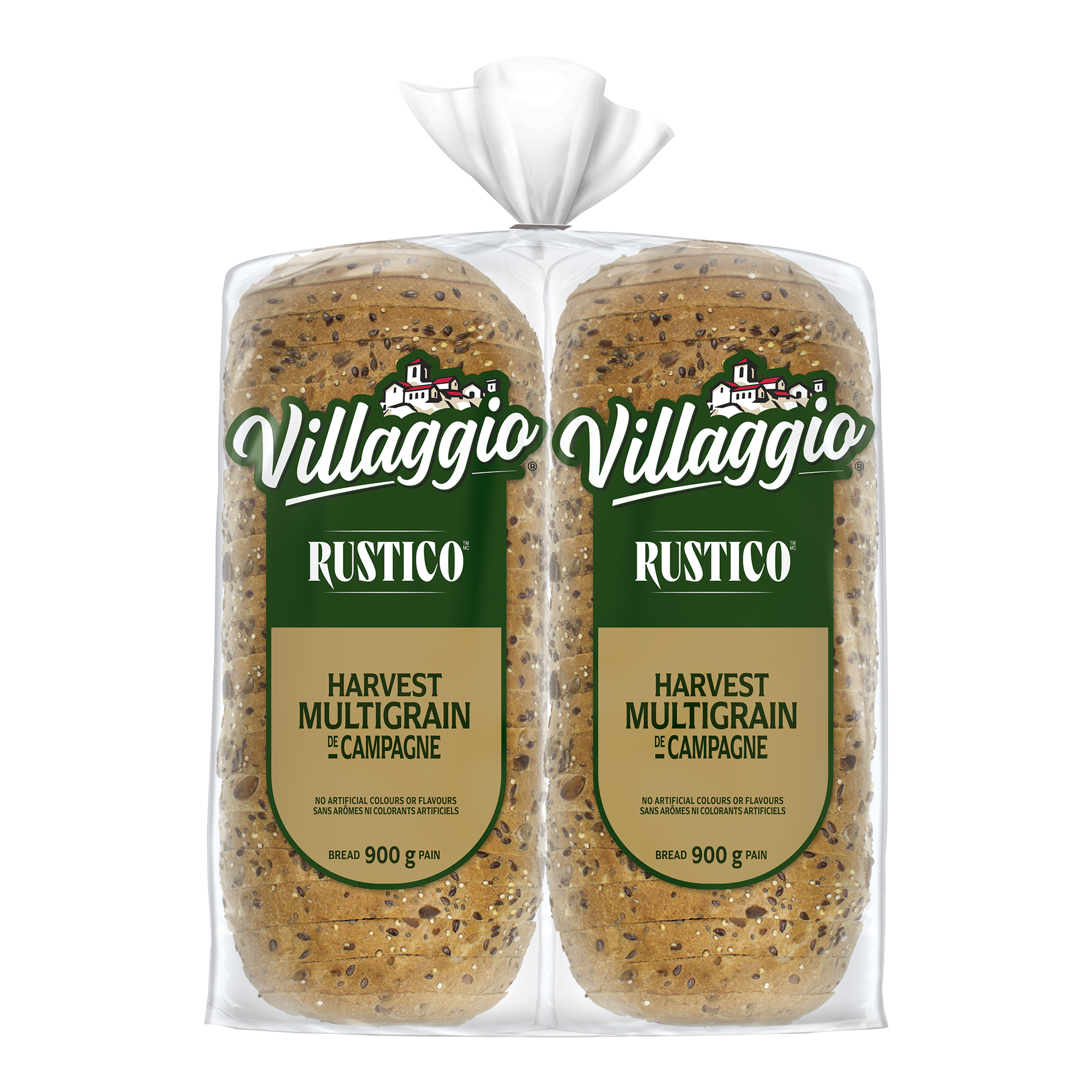 Villaggio Rustico Multigrain Bread, 2 x 900 g - image 1