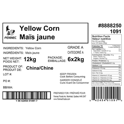 Fennec Frozen Yellow Corn, 6 x 2 kg - image 2