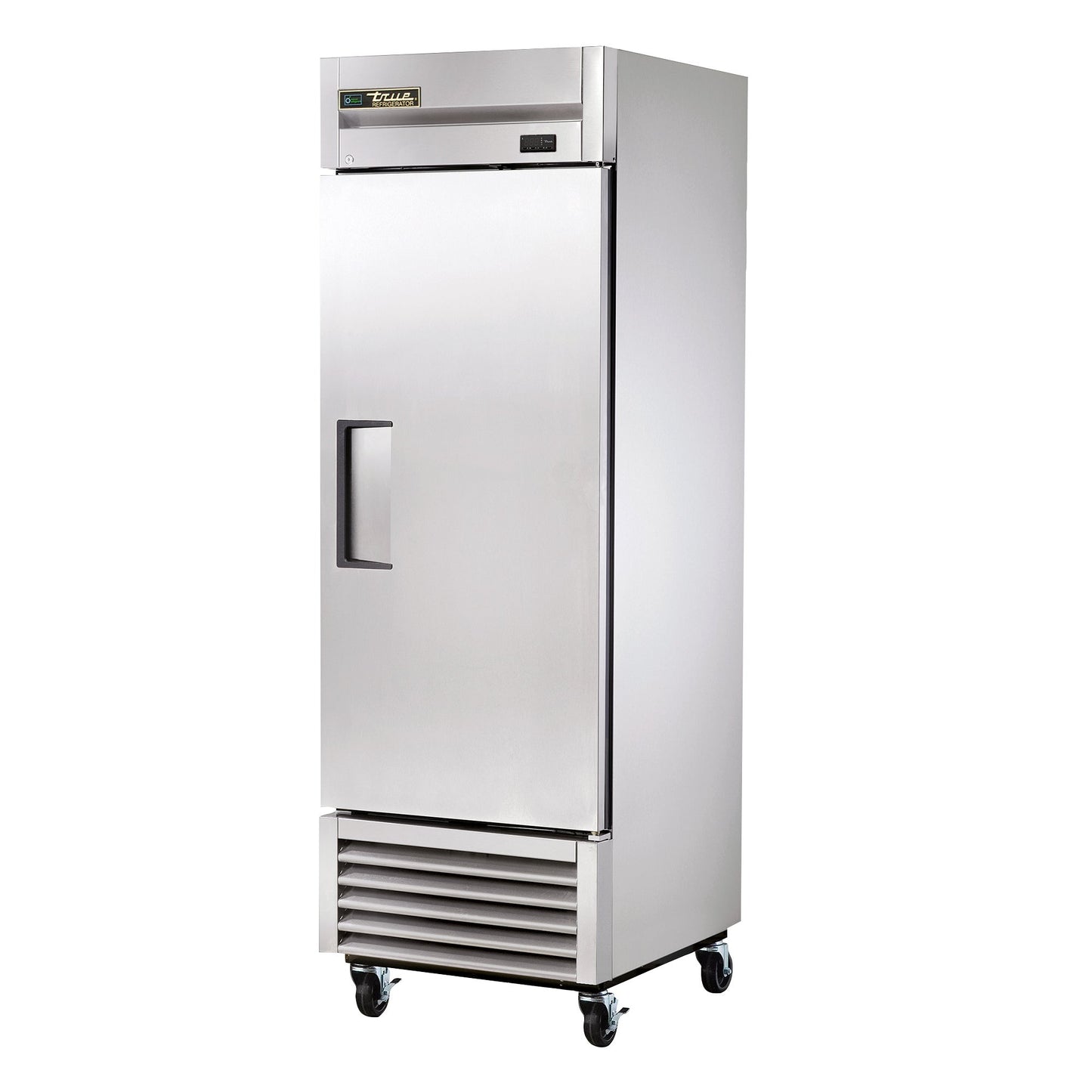True 27 in (23 ft³) Stainless Steel Commercial Right-handed Reach-in Swing Door Fridge. - image 2