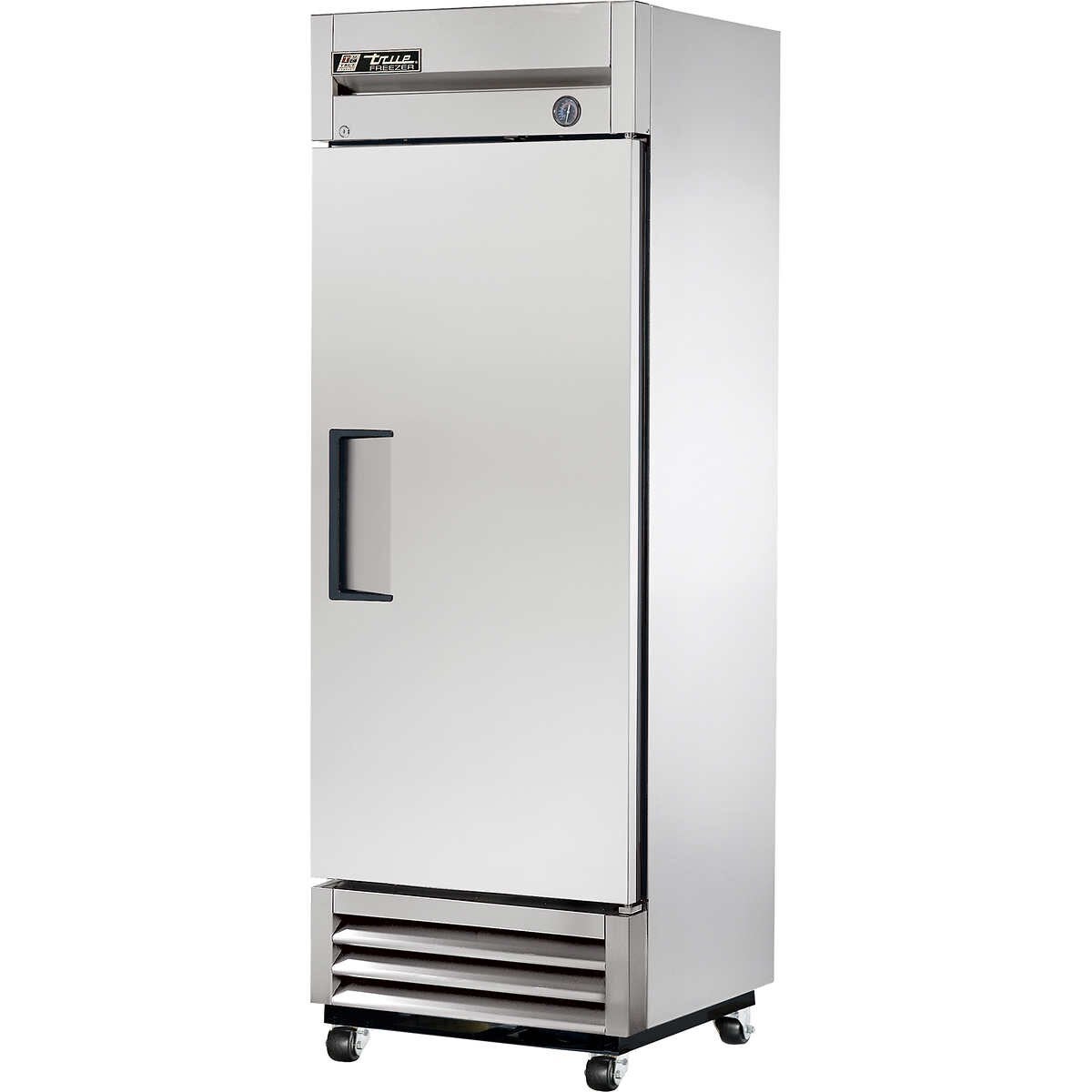 True 27 in. (19 ft³) Stainless Steel Right-handed Reach-in One Door Freezer. - image 1